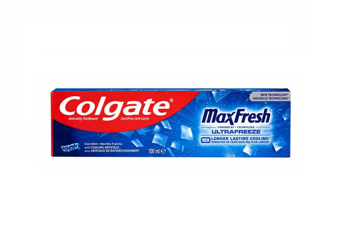 خمیر دندان کلگیت مدل Max Fresh Cool Mint حجم ۱۰۰ میل | اصل