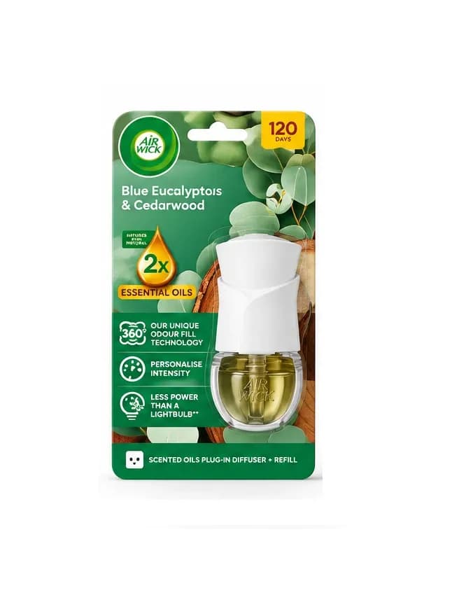 دستگاه برقی خوشبوکننده هوا ایرویک (Air Wick) به همراه اسانس 19 میلی‌لیتر