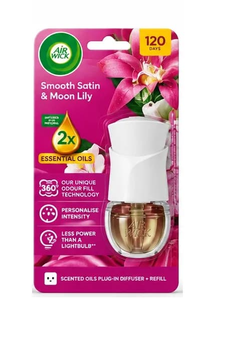 دستگاه برقی خوشبوکننده هوا ایرویک (Air Wick) به همراه اسانس 19 میلی‌لیتر