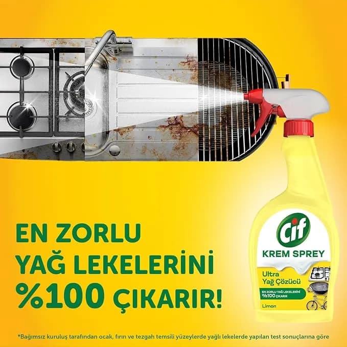 اسپری چربی‌زدا کرمی سیف مدل لیمو ۷۵۰ میل | اصل ترکیه