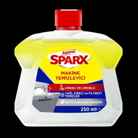 جرمگیر ماشین ظرفشویی اسپارکس Asperox Sparx سرکه و لیمو ۲۵۰ میل