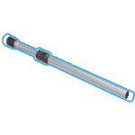 تلسکوپی جاروبرقی بوش زیمنس (ضامن‌دار)