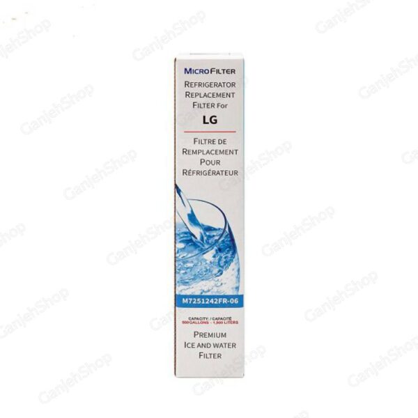 فیلتر داخلی یخچال ساید بای ساید ال جی مدل M7251242FR-06