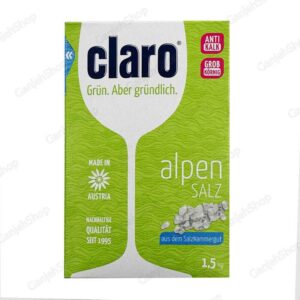 نمک ماشین ظرفشویی کلارو مدل Alpen Salz 1.5 کیلویی