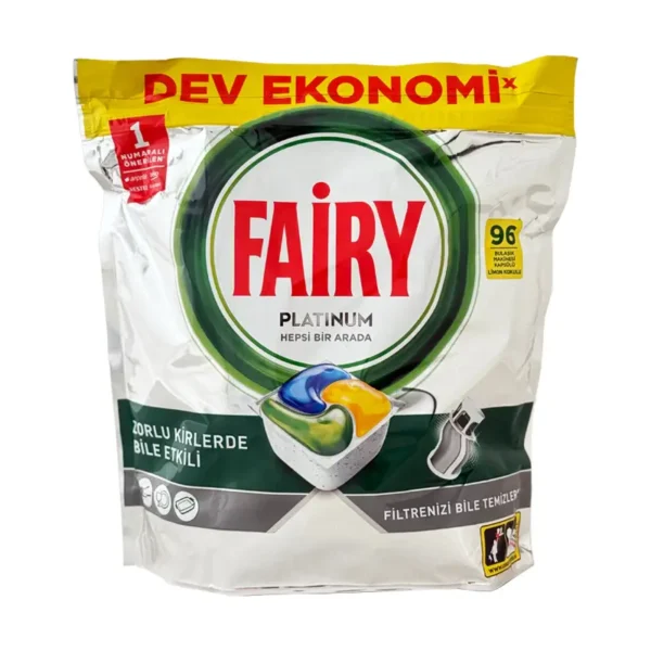 قرص ماشین ظرفشویی فیری platinum (96عددی) | گنجه مارکت