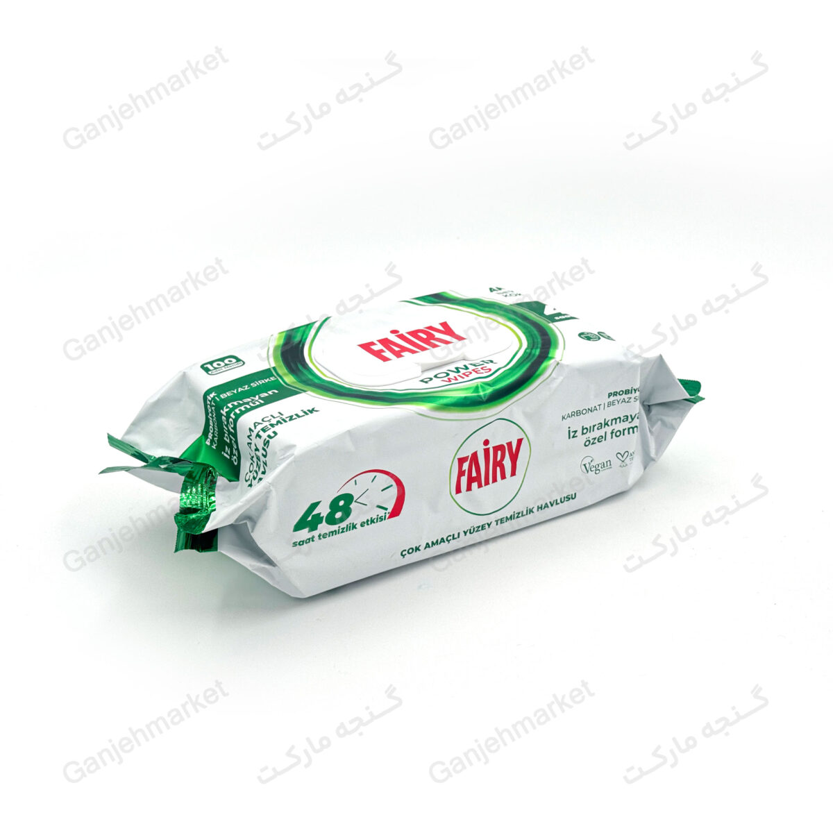 دستمال مرطوب چندمنظوره تمیزکننده فیری (بسته ۱۰۰ عددی) - Image 10