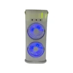 پنکه مه پاش شارژی دو فن رومیزی - Image 5