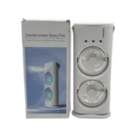 پنکه مه پاش شارژی دو فن رومیزی - Image 2