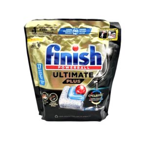 قرص ماشین ظرفشویی فینیش التیمیت پلاس (Finish Ultimate Plus) بسته 27 عددی