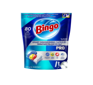 قرص ماشین ظرفشویی بینگو پرو (Bingo) 80 عددی